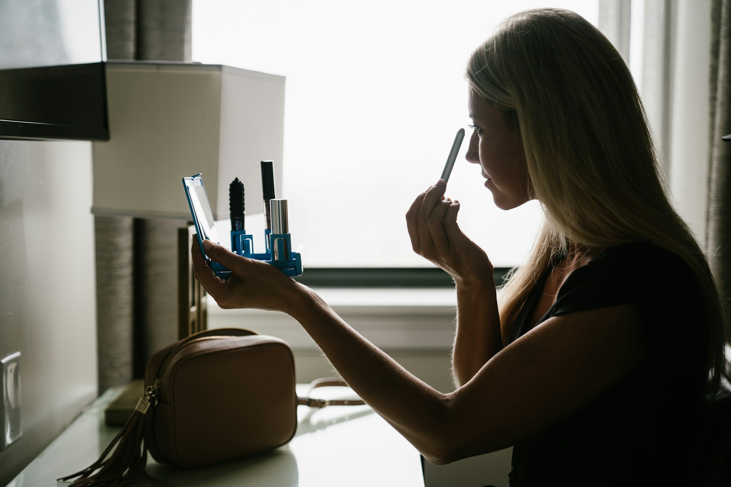 Lavoro di make-up Stefania Sorrenti