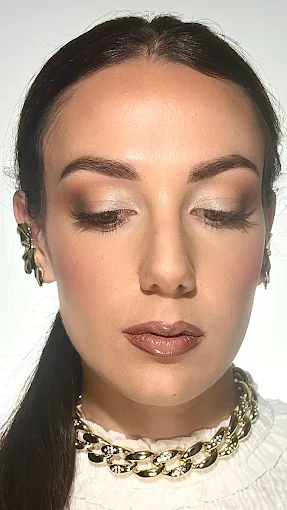 Lavoro di make-up Stefania Sorrenti